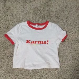 Karma kids cropped top!!!!!